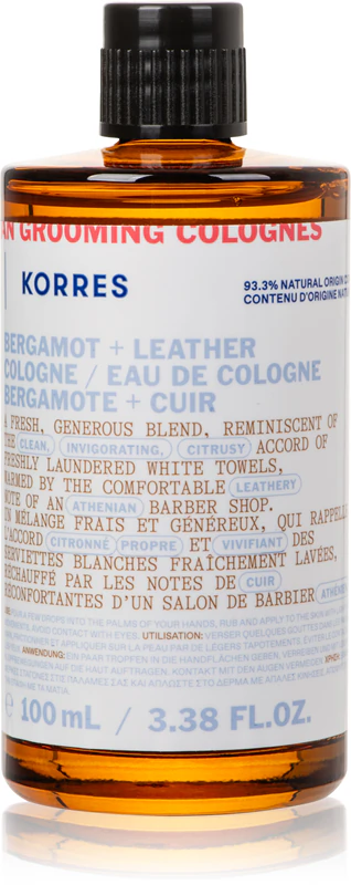 Kolínska voda Korres Athenian Grooming pre mužov
