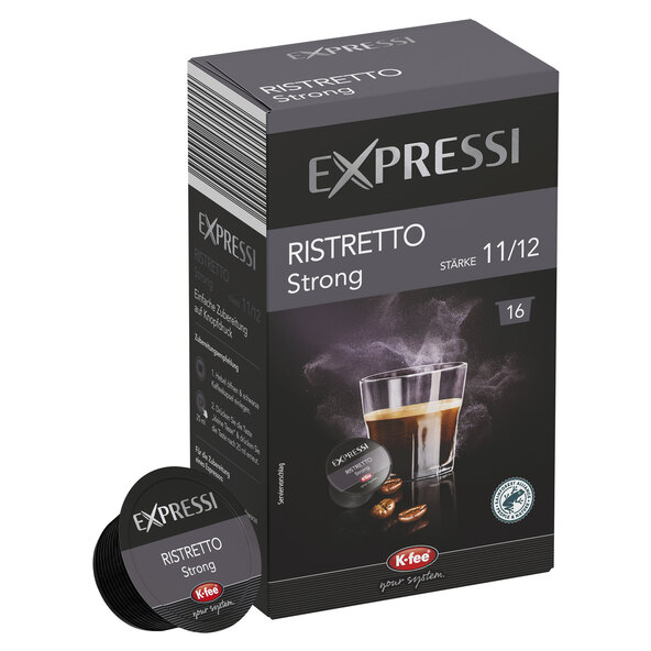 Kávové kapsle Ristretto Strong, 6 x 125 g