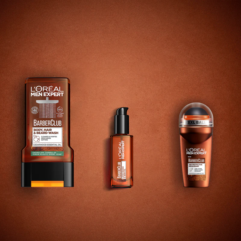 L'Oréal Paris Men Expert Barber Club roll-on deodorant voor mannen
