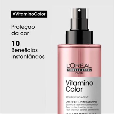 L'Oréal Professionnel Serie Expert Vitamino Color Lait 10-En-1 Color Perfecting Spray för färgat hår 190 ml 190 ml