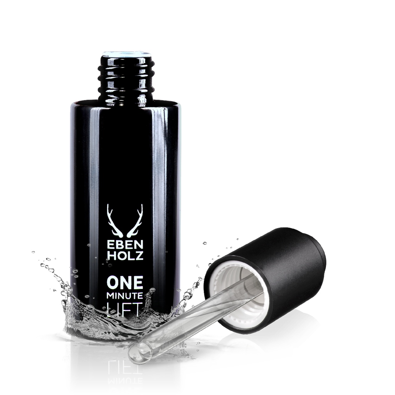 EBONY odos priežiūros veido fluidas „Vienos minutės patempimas“ – 2 ml