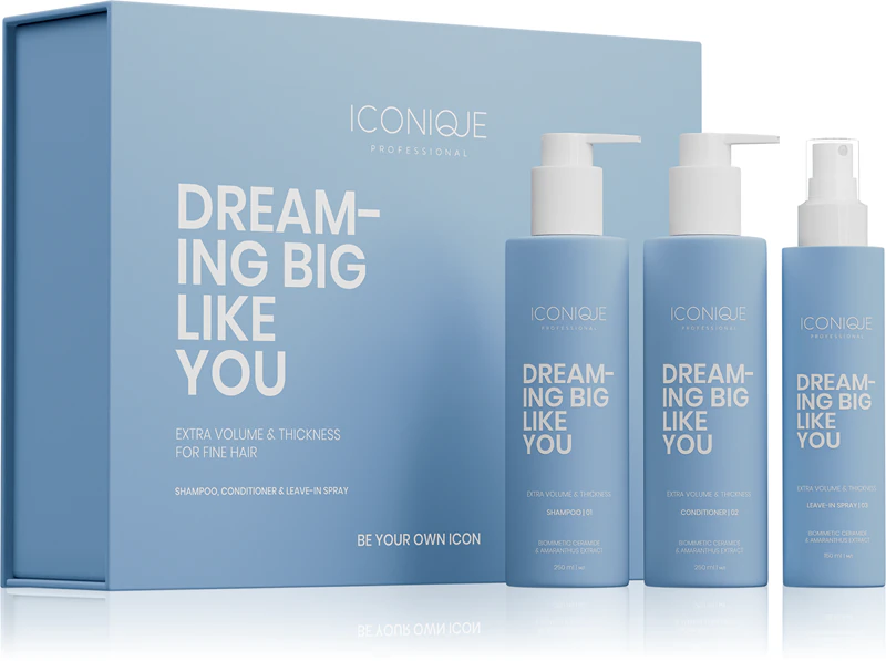ICONIQUE Professional DREAMING BIG LIKE YOU Sada na objem a hustotu vlasov
