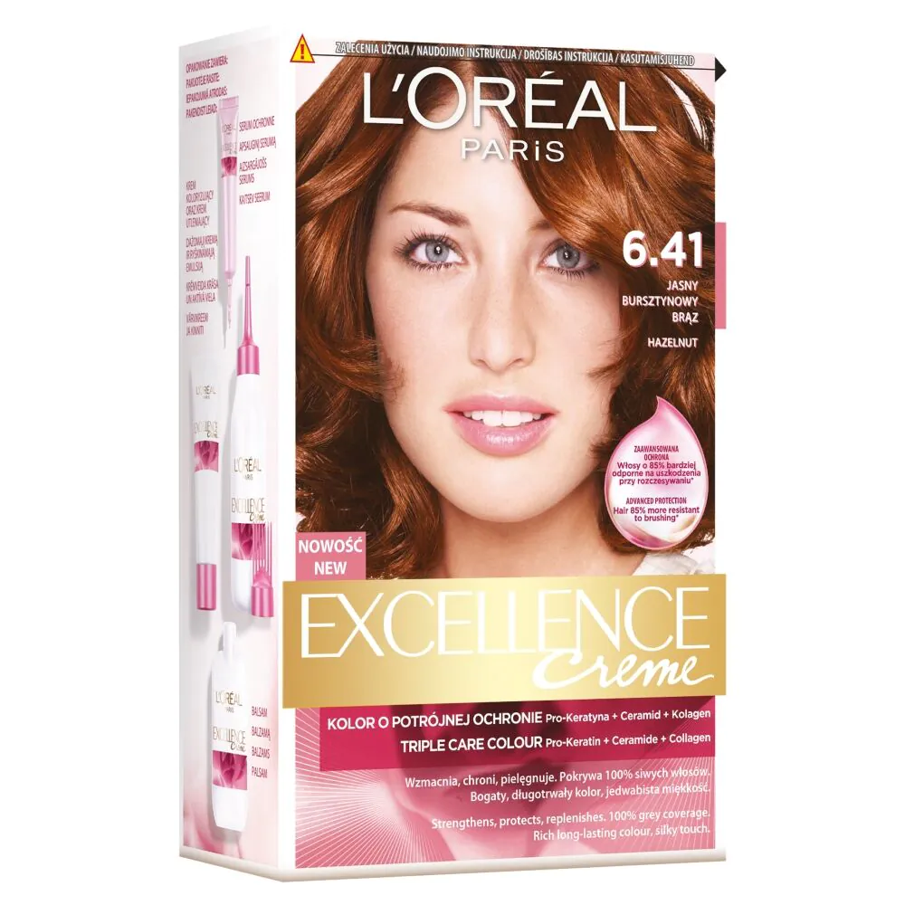 L’Oréal Excellence Farba do włosów 6.41