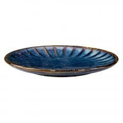 Deep blue talerz płaski, śr. 20,5 cm