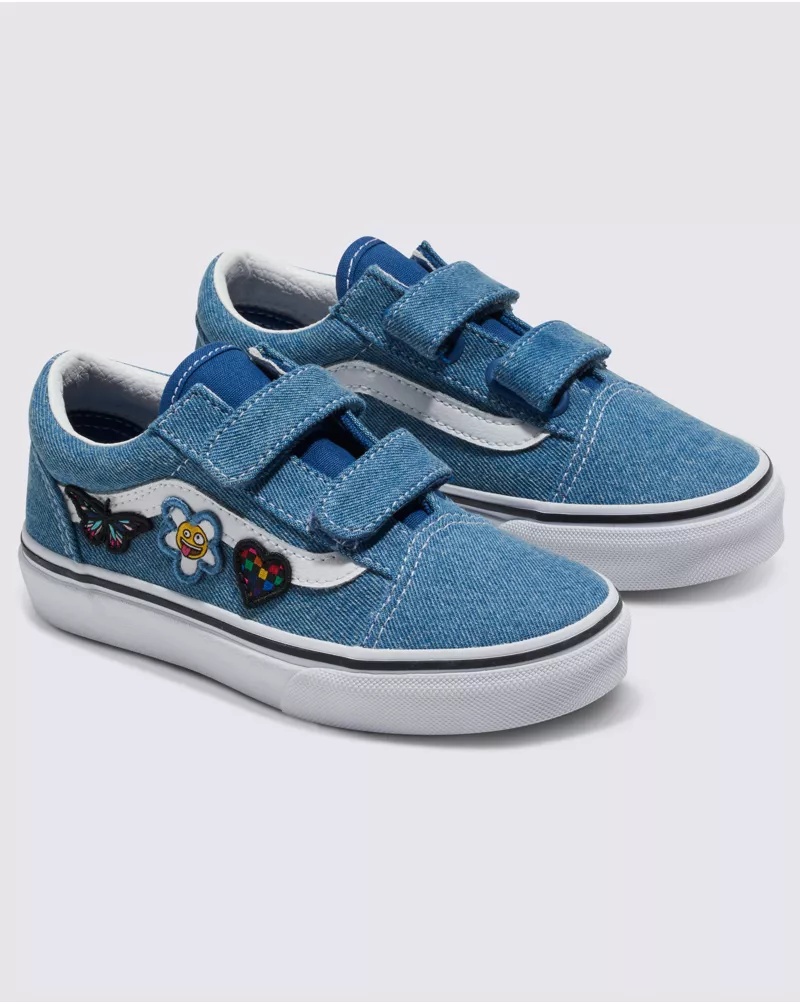 Kids Old Skool V Denim Shoe