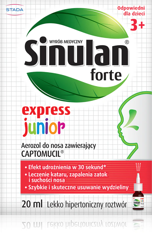 Sinulan Express Junior nosní sprej pro děti