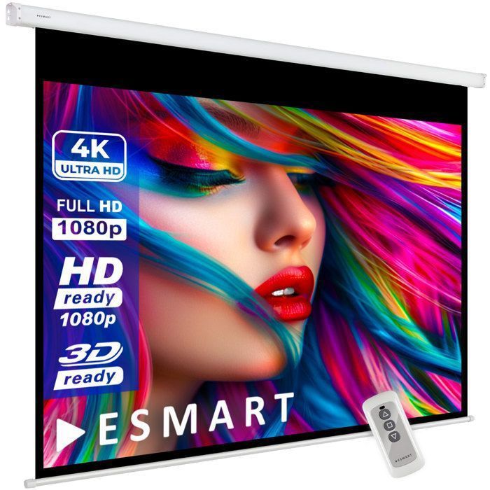 Schermo motorizzato ESMART Economy EXM 240 x 180 cm (118