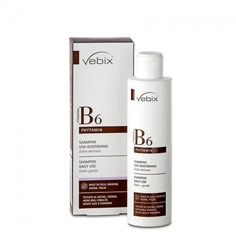 Champú Vebix Phytamin para uso diario 250 ml