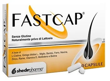 SHEDIR Fastcap Nahrungsergänzungsmittel für gesundes Haar, 30 Kapseln