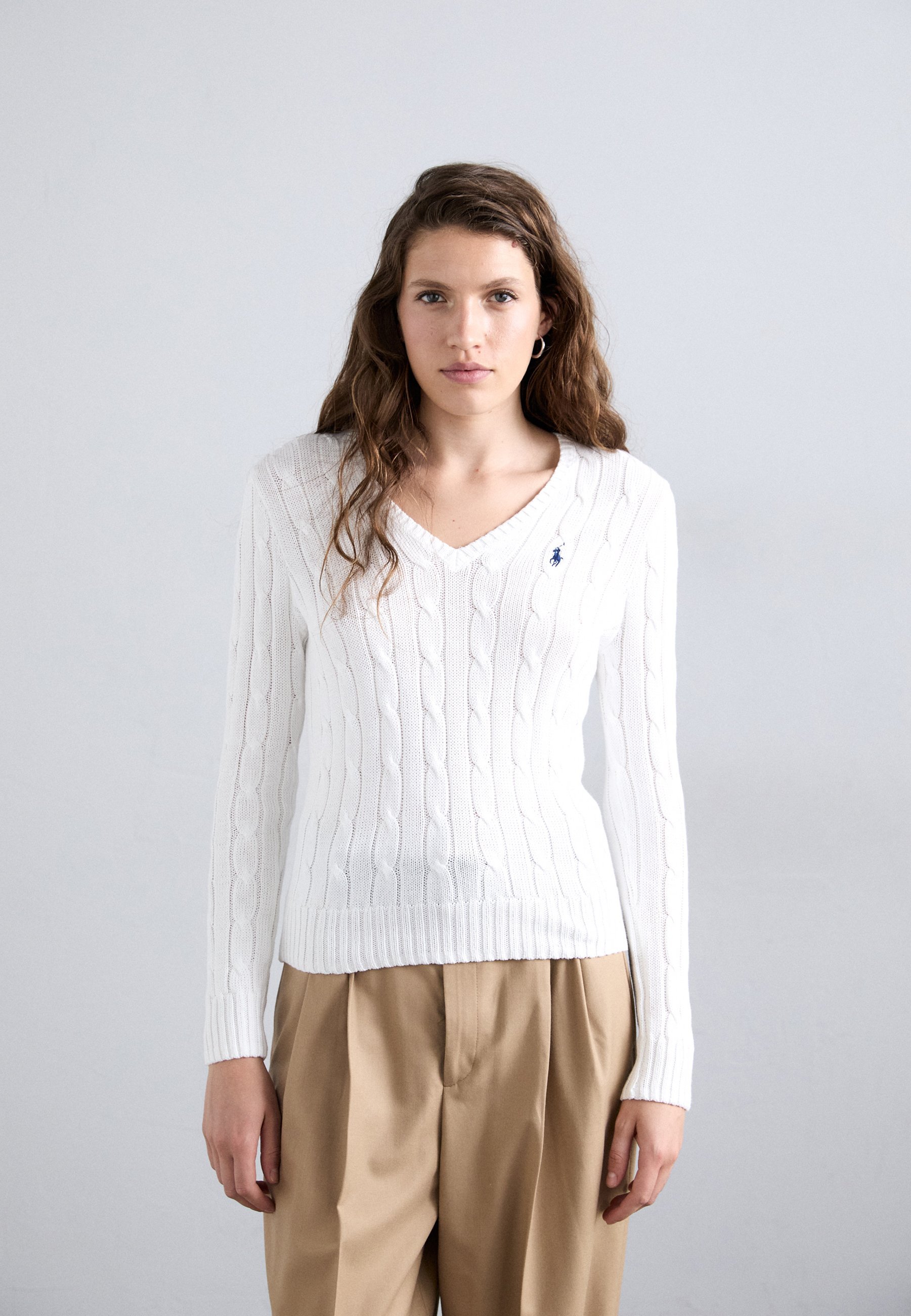 Polo Ralph Lauren KIMBERLY - Pullover - weiß