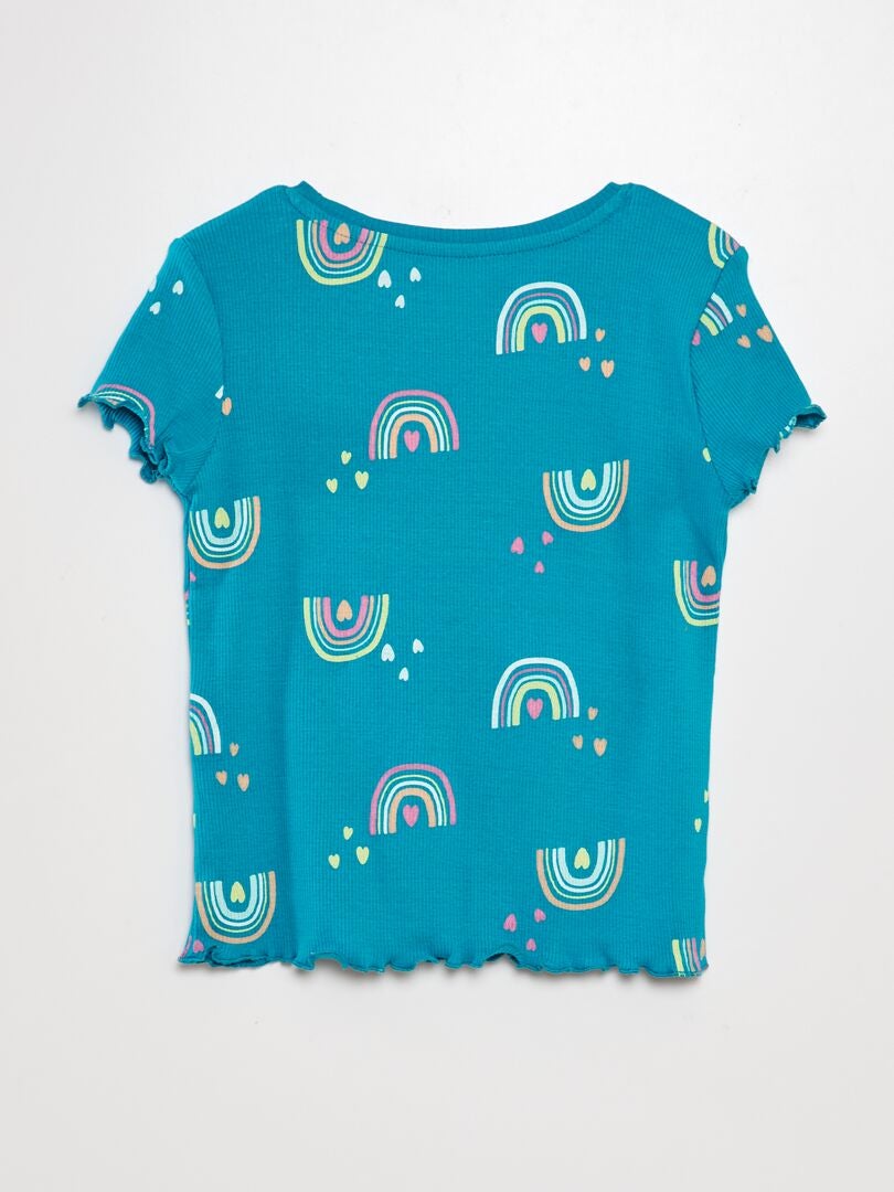 Camiseta de manga corta - AZUL