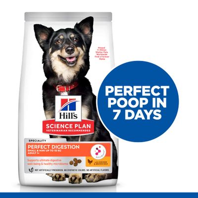 Hill's Science Plan Adult 1+ Perfect Digestion Small & Mini με Κοτόπουλο