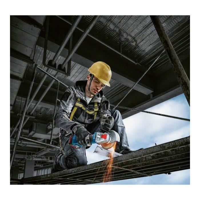 Angle grinder - BOSCH PROFESSIONAL - GWX 18V-7 - Battery not included - 125 mm - Cordless