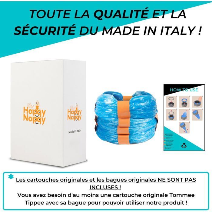 Refis - [Compatível com Tommee Tippee Sangenic Tec, Simplee Sangenic e Twist & Click] - Refis XXL - Tratamento para Controle de Odores