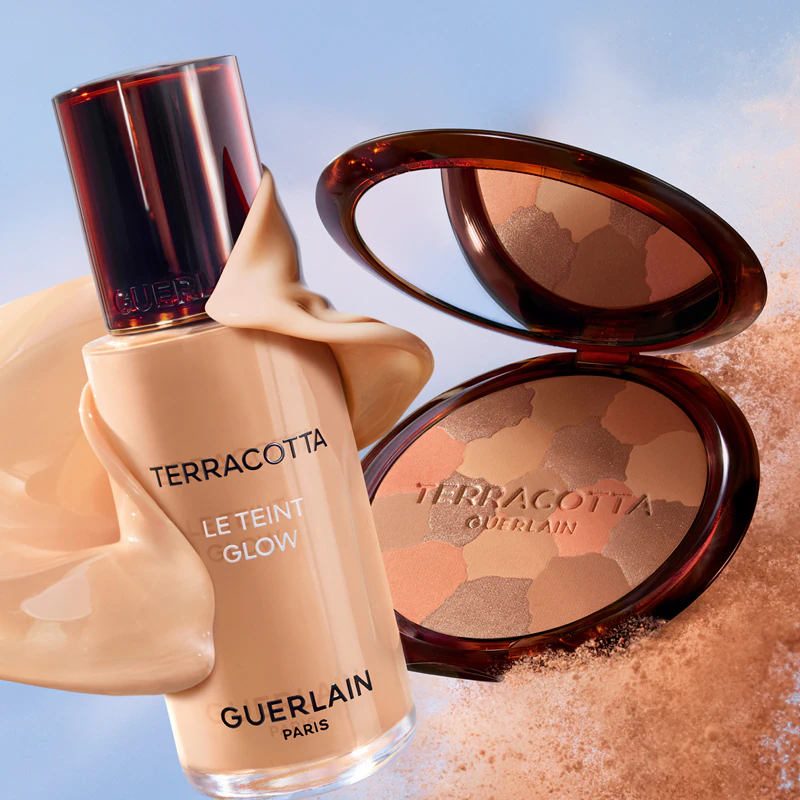 GUERLAIN Terracotta Le Teint Glow verhelderende vloeibare foundation voor een natuurlijke look