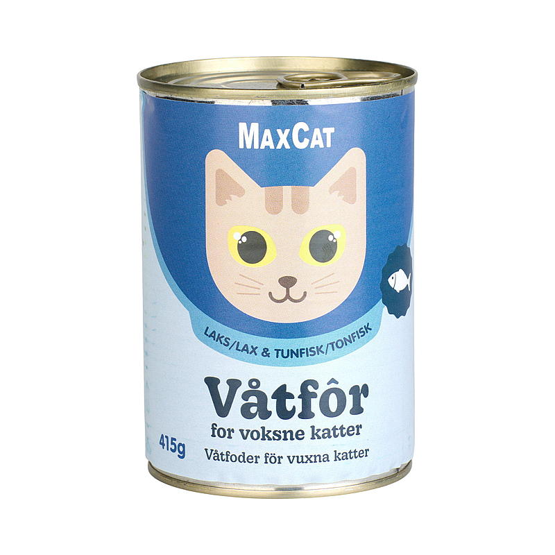 Alimento para gatos MaxCat 415 g Salmón/atún en salsa MaxCat