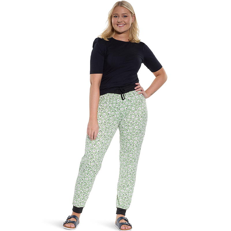 Kosebukser størrelse S-XL grønn blomst
