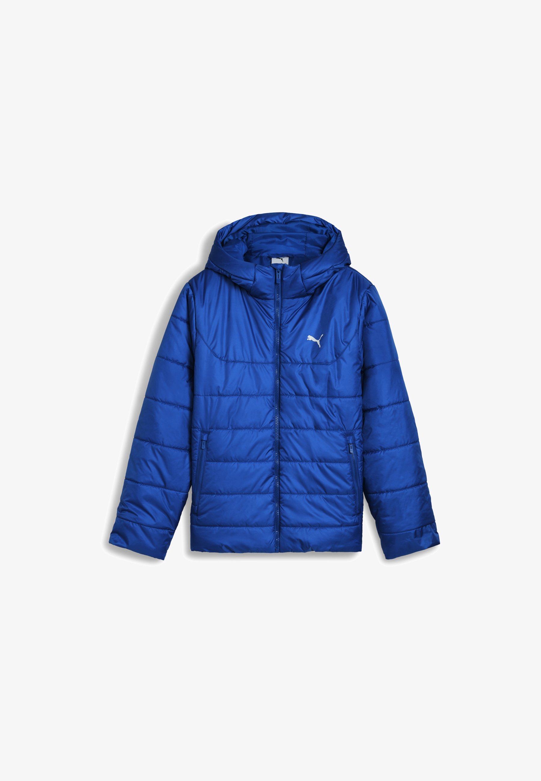 Puma gewatteerde winterjas met capuchon - bergblauw