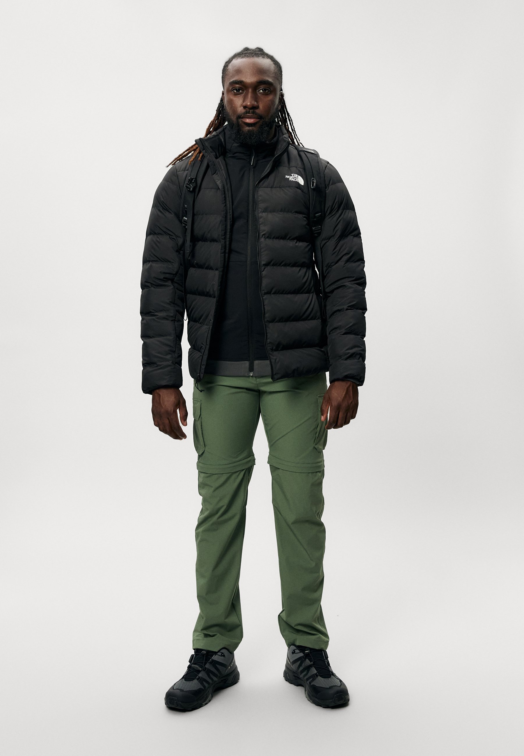 „The North Face ACONCAGUA 3“ pūkinė striukė – juoda