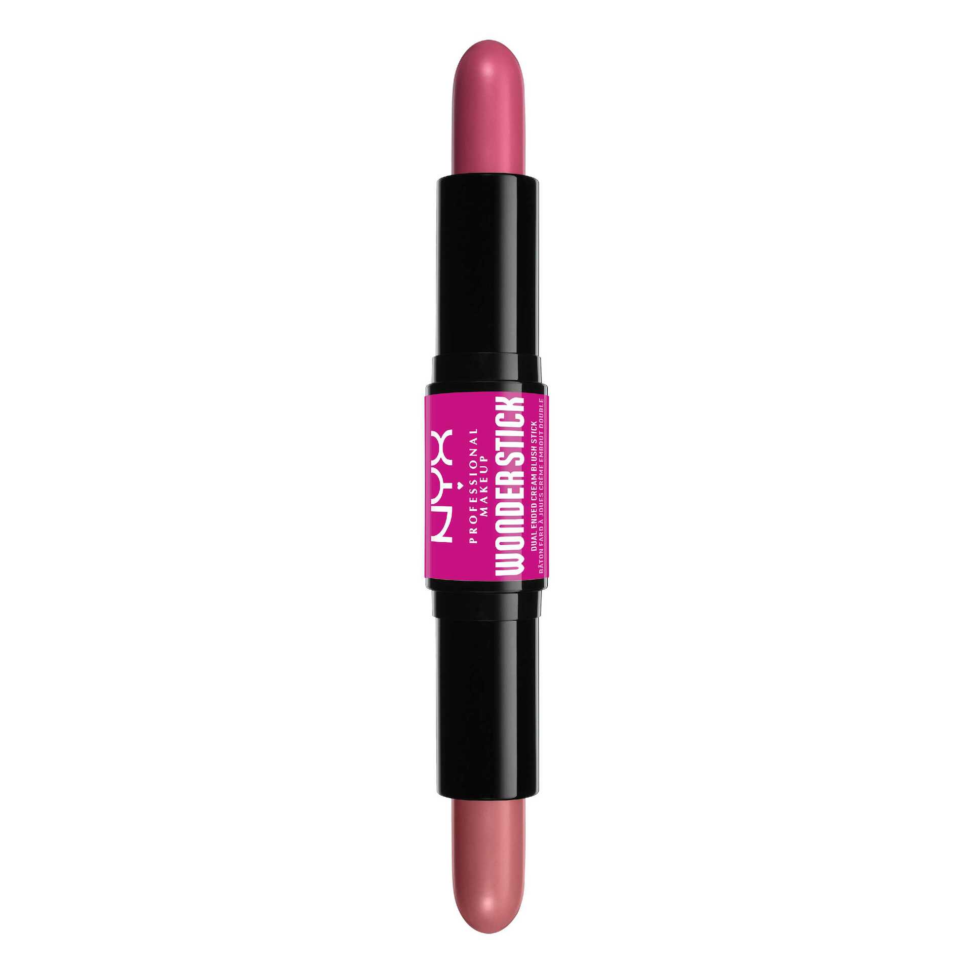 Fard de obraz cremos Wonder Stick cu două capete, Light Peach N Baby Pink - NYX Professional Makeup