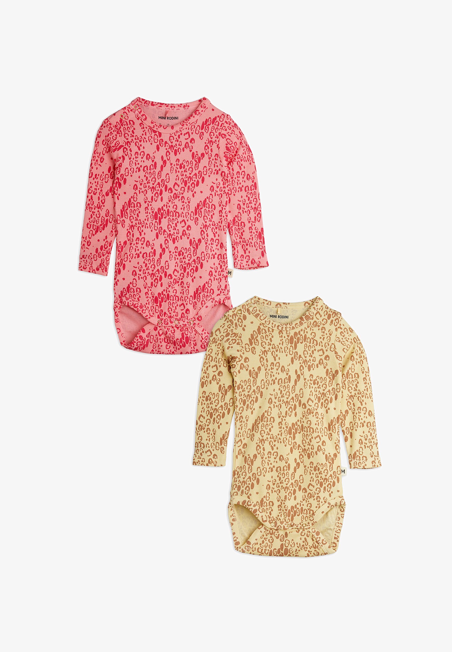 Mini Rodini BABY LEOPARD UNISEX 2 PAKKI - Jumpsuit - mitmevärviline