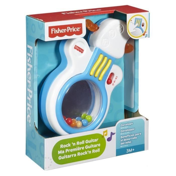 FISHER-PRICE - Mi primera guitarra - Instrumento musical para niños