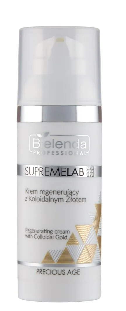 Bielenda Professional Supremelab Krem regenerujący z koloidalnym złotem