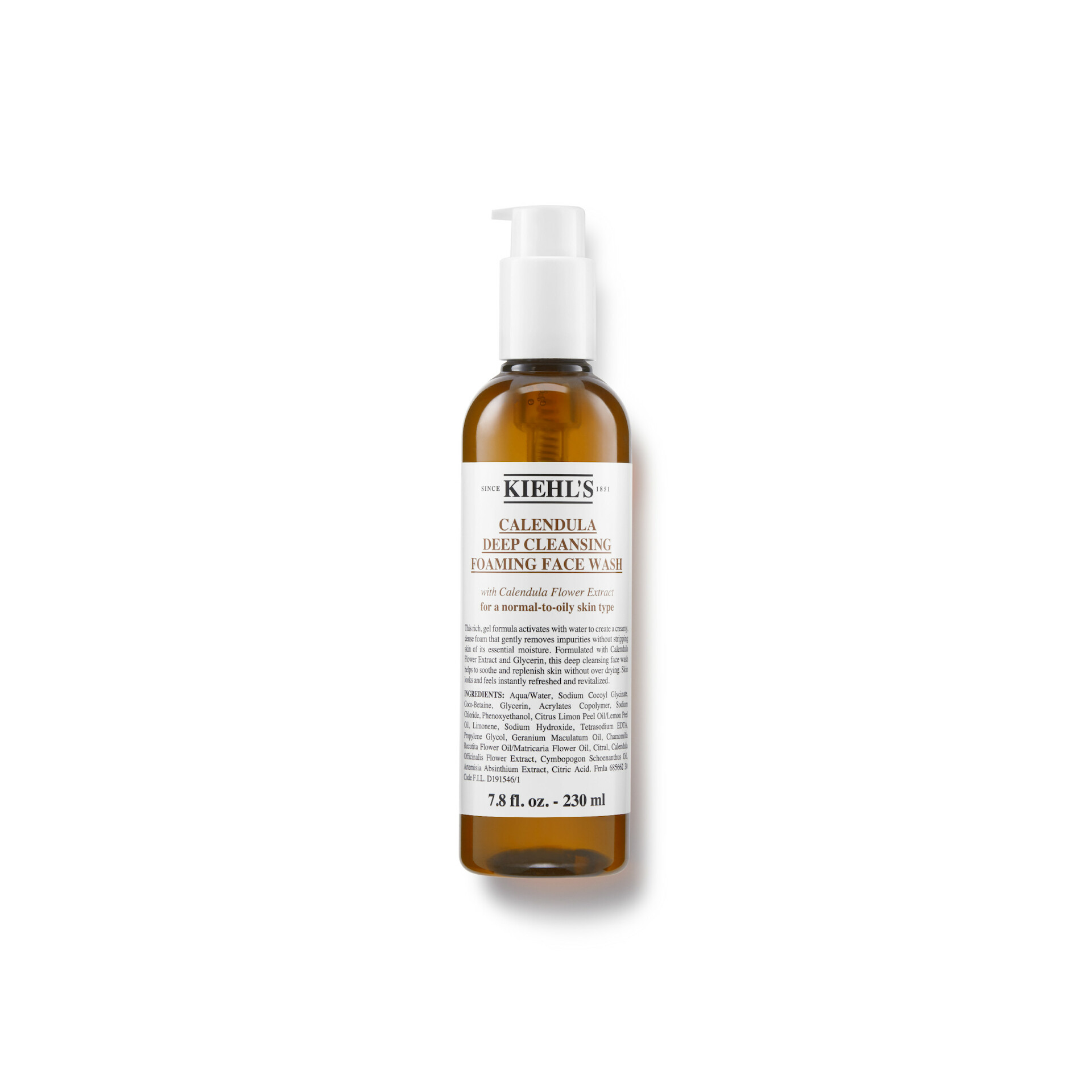Gel de curățare profundă cu gălbenele și spumă de față 230 ml - Kiehl's