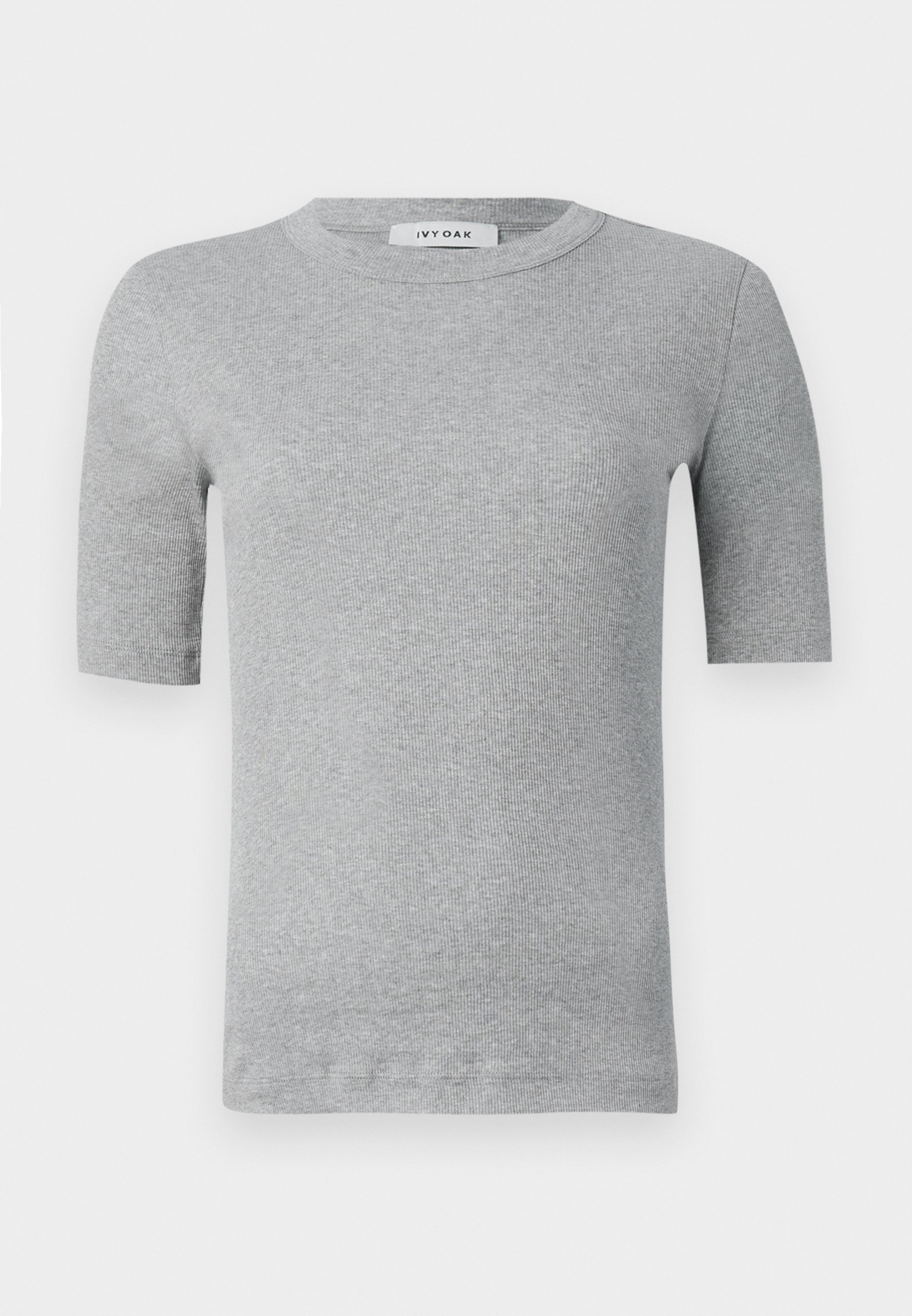 IVY OAK KRISTIN - Basic T-Shirt - grau meliert