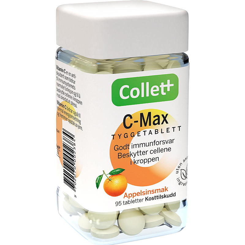 Collett C-max 95 kauwtabletten oranje