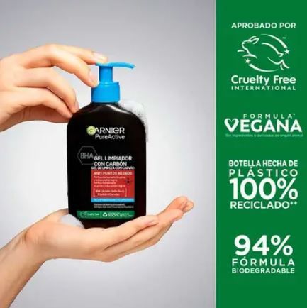 Pure Active Gel Carbon sejas mitrinošie krēmi pret melniem punktiem