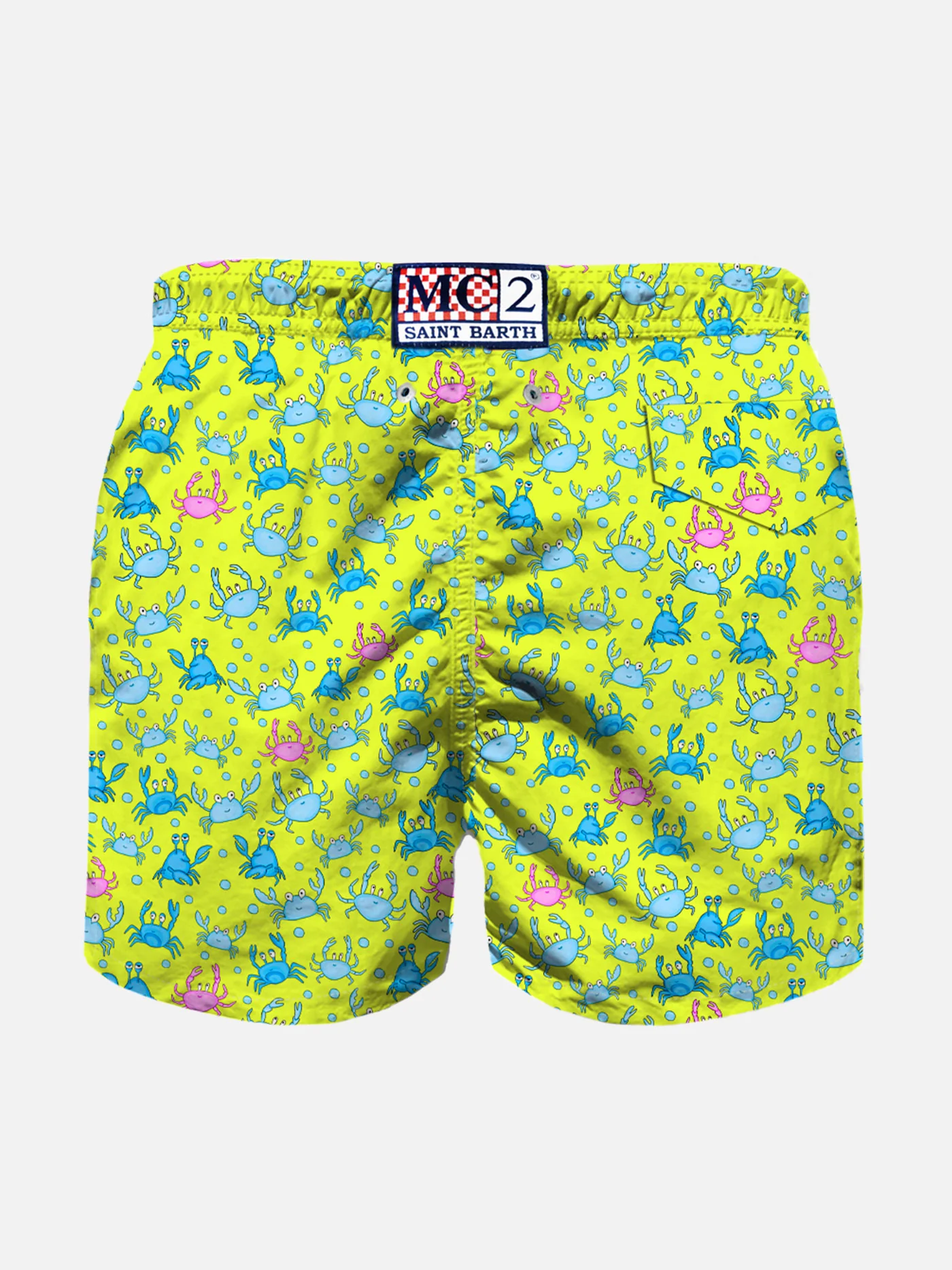 Zwempak voor jongens met krabprint