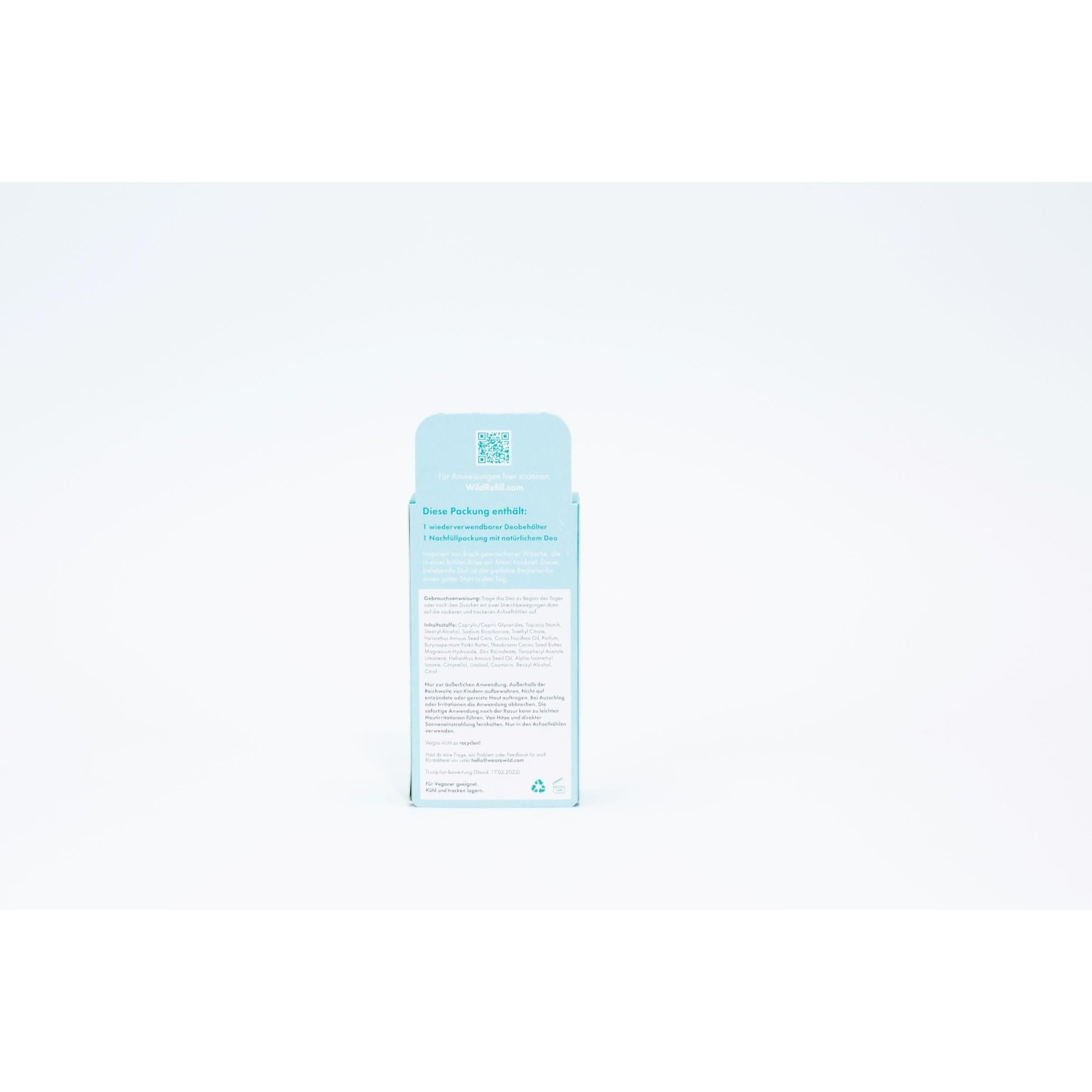 Deodorante Wild Fresh Cotton and Sea Salt - 40 g