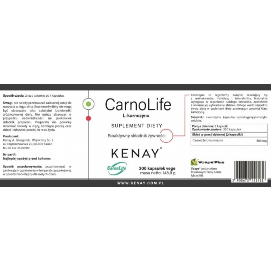 Kenay L-Karnozyna Carno Life