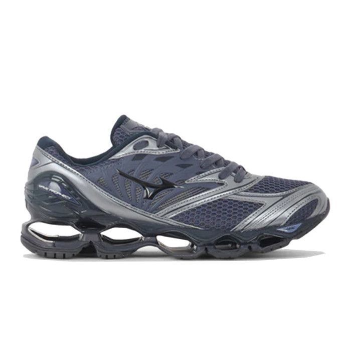 Mizuno Wave Prophecy LS Sneakers – Grey and Black – Performance & Elegance