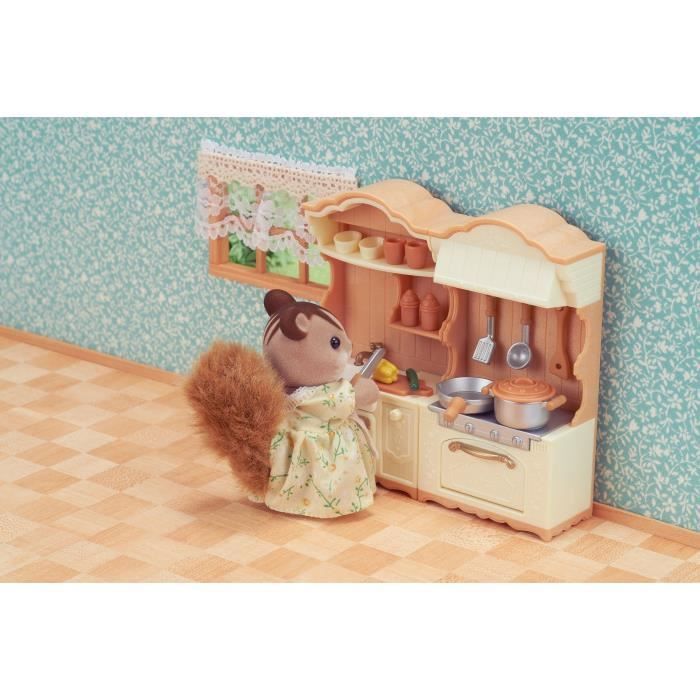 Figurines miniatures - SYLVANIAN FAMILIES - 5341 - La cuisine aménagée