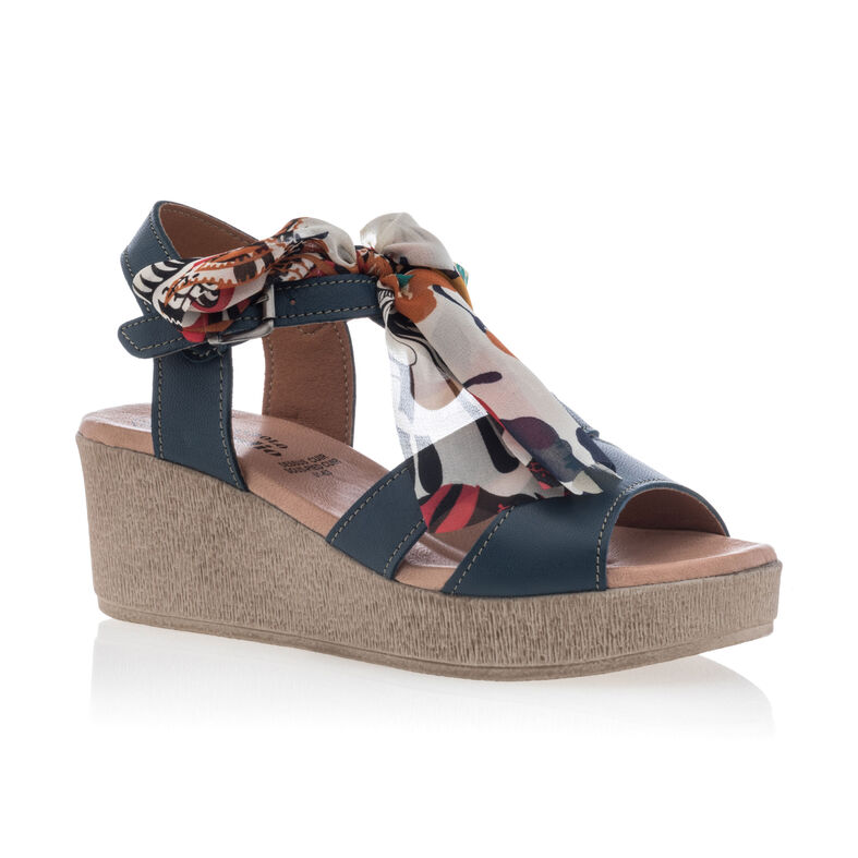 Sandales / nu-pieds Femme Bleu