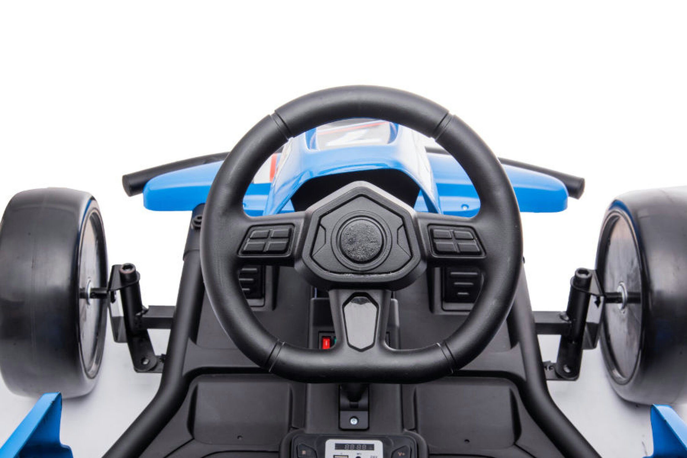 TPFLiving elektrische kinderquad eDrift - accu: 2 x 12 volt/7Ah, draagvermogen 60 kg, kinderauto - elektrische auto - elektrische go-kart