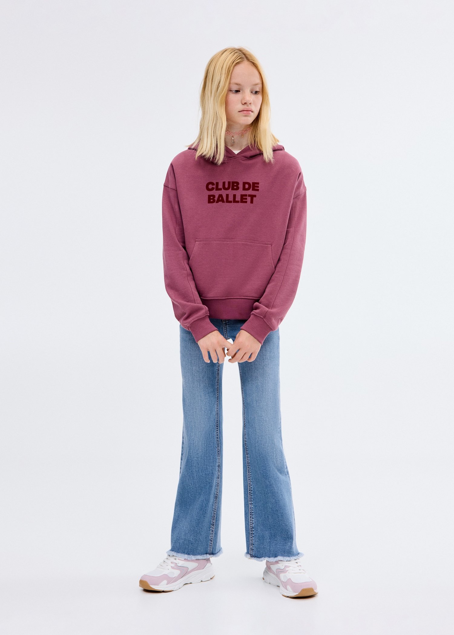 Mango Kids FRAYED - Schlagjeans - blau