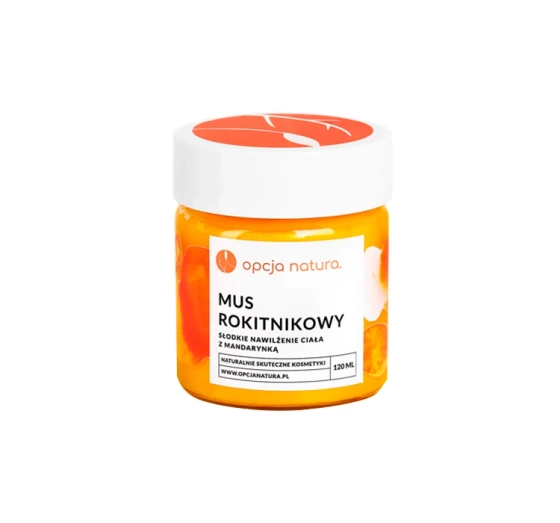 Opcja Natura mus rokitnikowy do ciała 120 ml