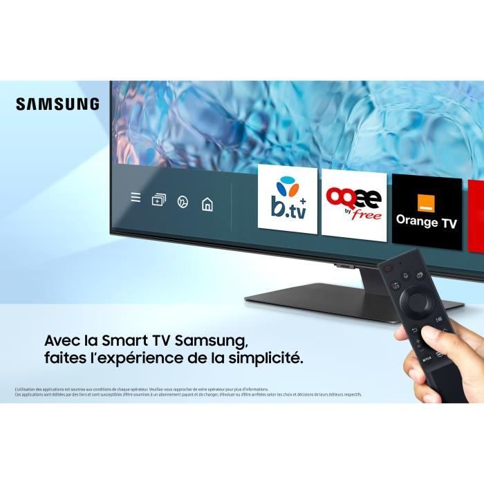 SAMSUNG - QE65Q70A - Televisor QLED - 4K UHD - 65'' (165 cm) - Panel de 100 Hz - HDR10+ - Smart TV - 4 x HDMI 2.1