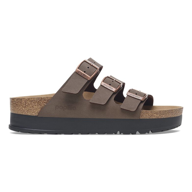 Florida Flex Platform Birko-Flor Nubuck - Mocca Mocca