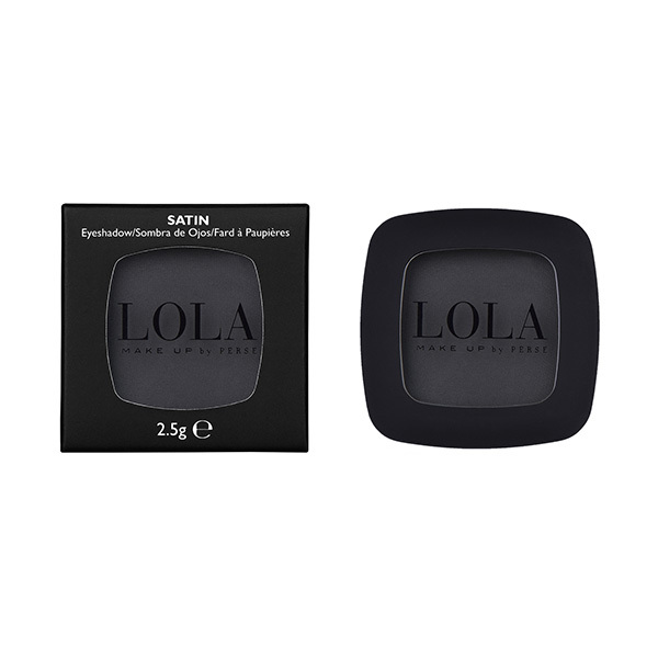 LOLA MAKE UP Oční stíny Mono 001 Černá