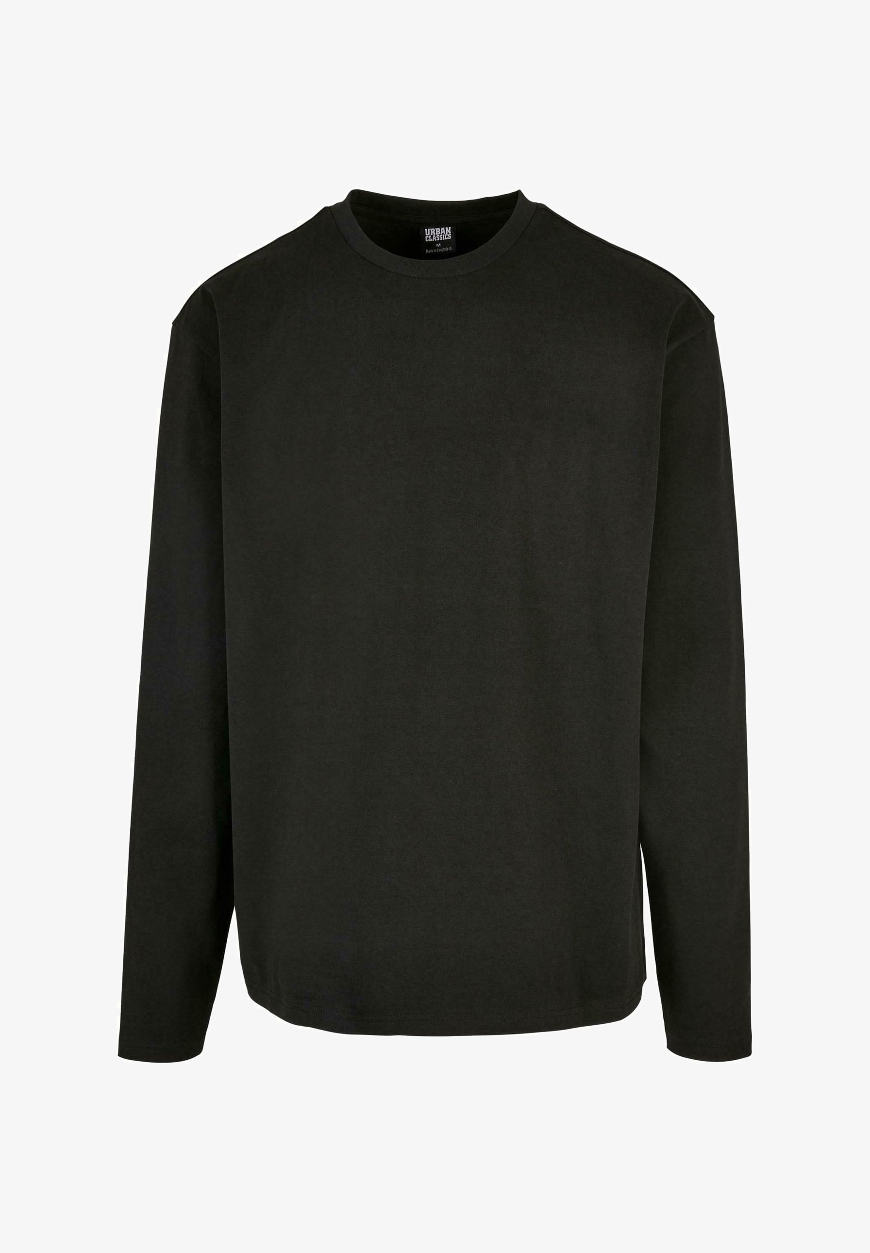 Urban Classics top met lange mouwen - zwart