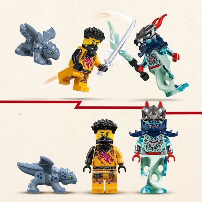 LEGO NINJAGO 71839 Le Robot De Spinjitzu d’Arin - Jeu De Construction Pour Garçon 7 Ans