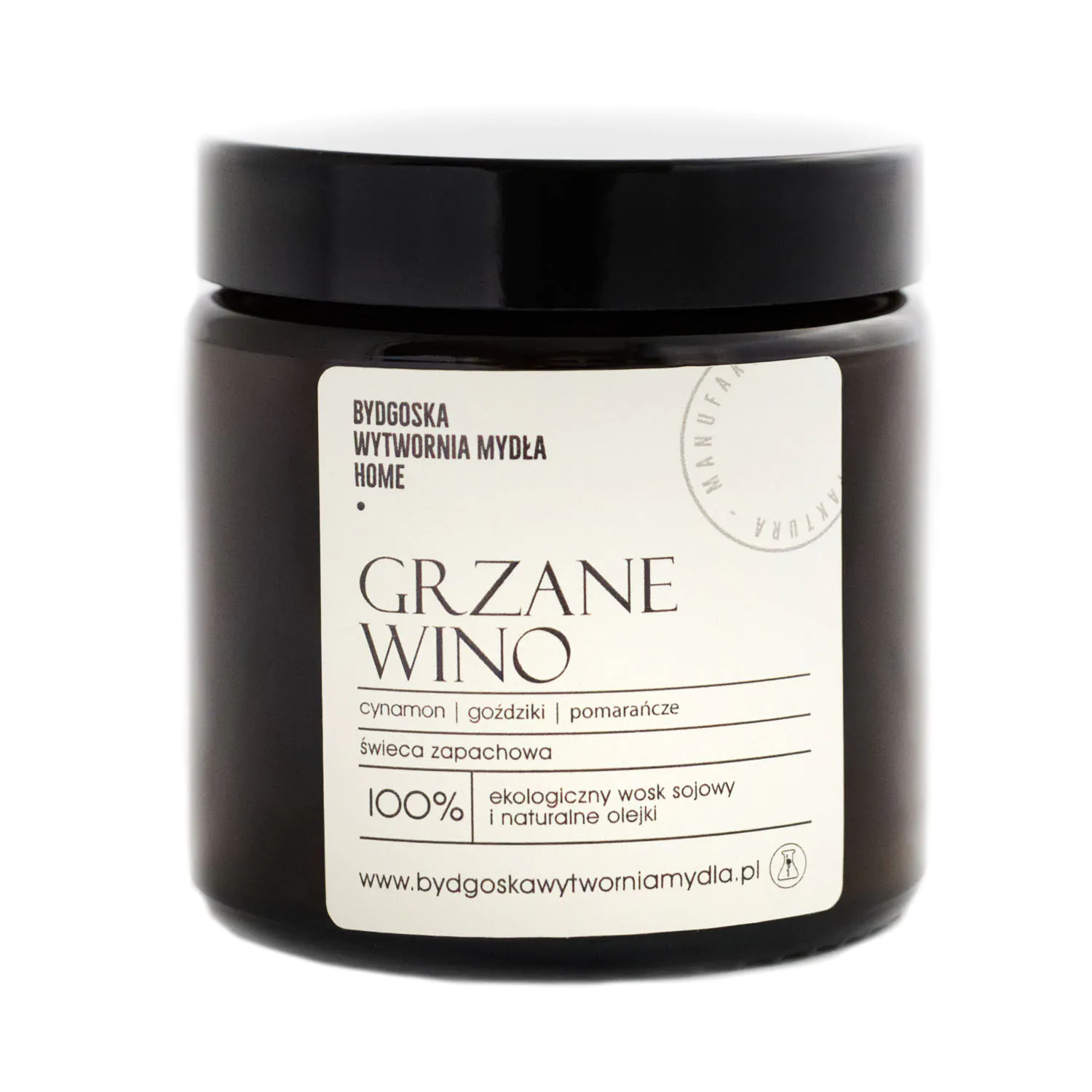 Bydgoska Wytwórnia Mydła Świeczka Grzane wino, 120 ml
