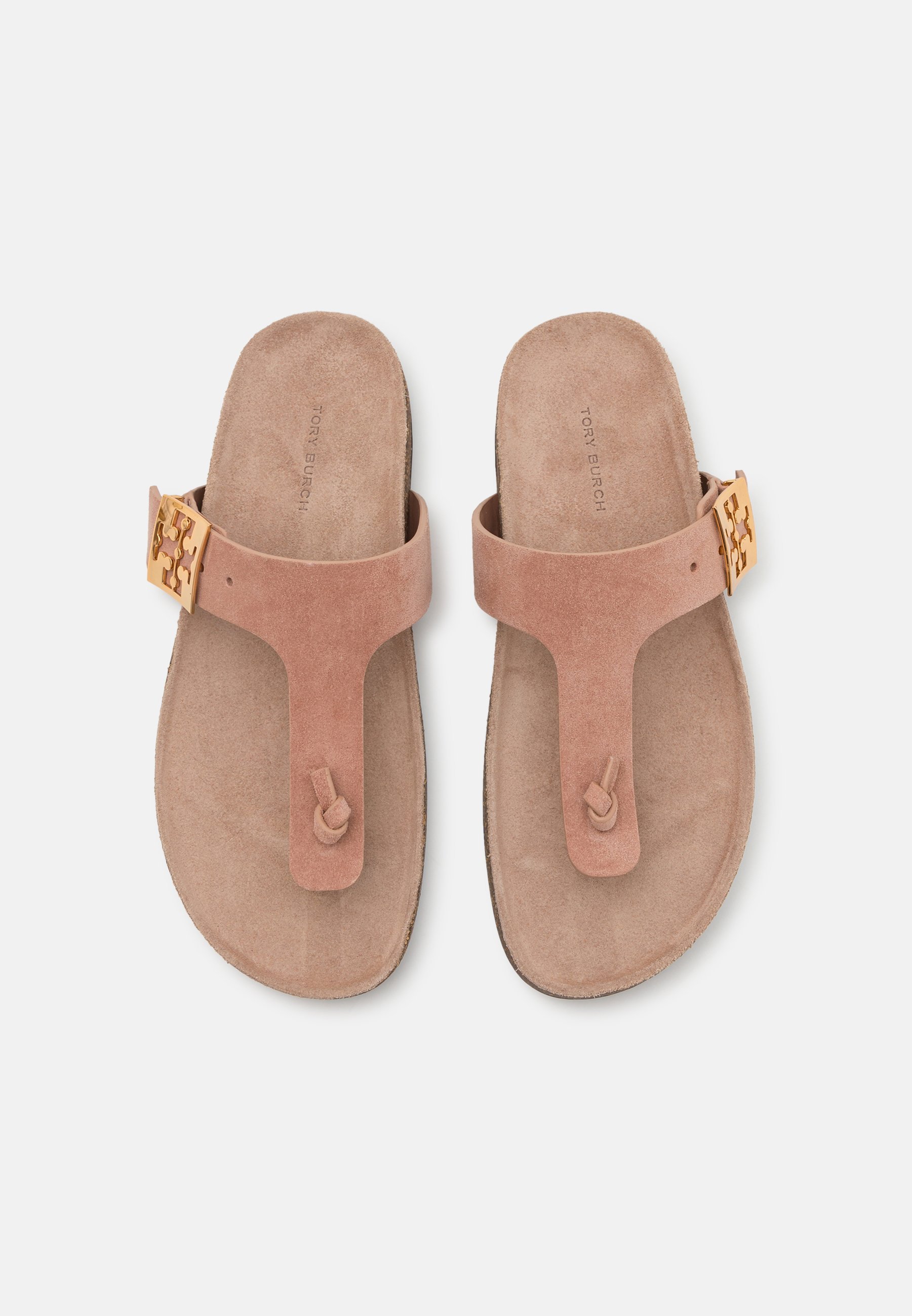 Sandales à entre-doigts Tory Burch MELLOW - Sandales à bride en T - Malva/Avola
