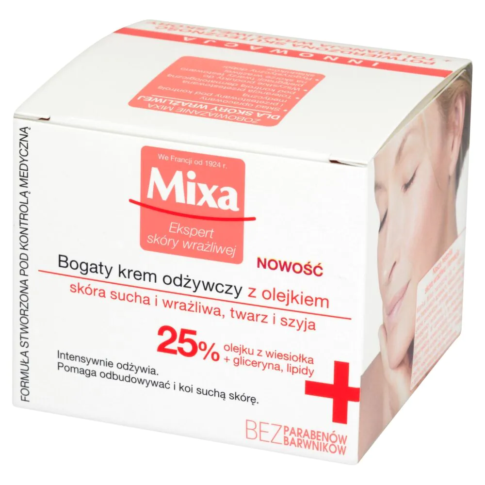 Mixa Krem Odżywczy 25% Słoik