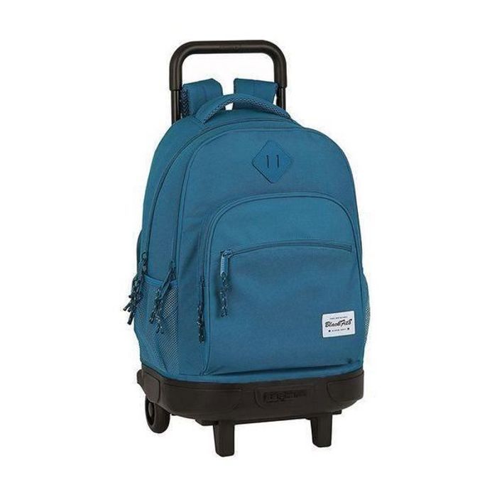 Cartable à roulettes - BlackFit8 - Egeo Bleu - Taille unique - Amovible - Mixte