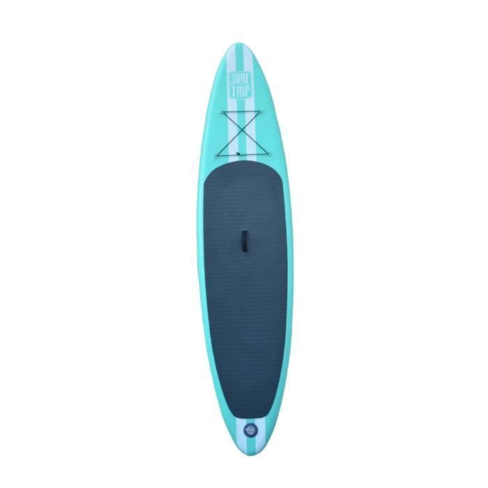 Inflatable Dropstitch Paddleboard - Surftrip - 335 x 76 x 15 cm - All inclusive + carrying bag